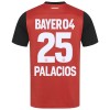 Maillot de Supporter Bayer 04 Leverkusen Exequiel Palacios 25 Domicile 2024-25 Pour Enfant